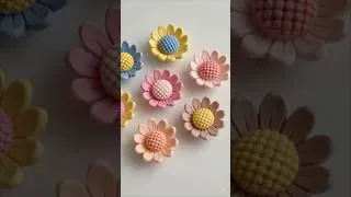 Thumbnail: Cute flower Fridge Magnet #shorts #shortfeed #art #craft #creative