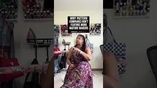 Thumbnail: Why Aren’t More Mature Makers on Pattern Covers? 🤔🧵