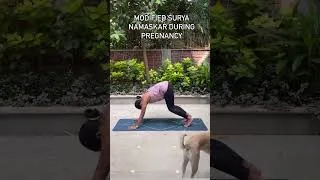 Thumbnail: How to do Sun Salutation Safely When Pregnant ✨ #shorts