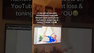 Thumbnail: R&B yoga & workouts in bed🧘🏾‍♀️🎶 (Yoga with Ramoni)