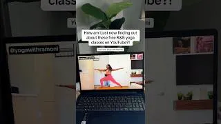 Thumbnail: 200+ R&B yoga classes on Yoga with Ramoni🧘🏾‍♀️🎶
