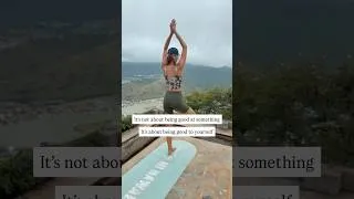 Thumbnail: Yoga is about being good —— to ourselves! ✨🫶🏼