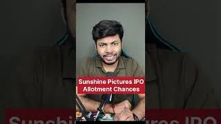 Thumbnail: Sunshine Pictures IPO Allotment Chances #ipo #Ipoalert #stockmarket