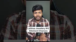 Thumbnail: Lalithaa Jewellery IPO Allotment Chances #ipo #Ipoalert #stockmarket