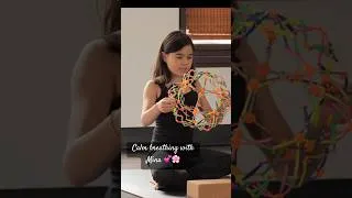 Thumbnail: Snippet from ‘Calm breathing for kids’ & parents to practice together  #yoga #breathing #kidyoga