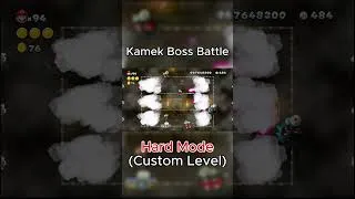 Thumbnail: Kamek Boss Battle Hard Mode | New Super Mario Bros. U (Custom Level) #shorts