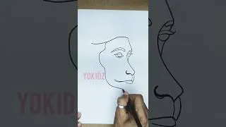 Thumbnail: Quick simple and easy drawing of lord Hanuman face | Easy drawing of lord Hanuman#shortsfeed #shorts