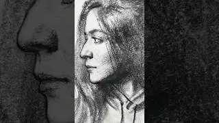 Thumbnail: 3 simple steps portrait drawing #portraitdrawing #enjoyingart #enjoyingart_artists #yongchen