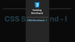 Thumbnail: CSS Padding Shorthand