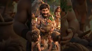 Thumbnail: They Had Almost Nothing… Yet Look How Happy They Were #shorts #ancientstory #cartoon #3danimation