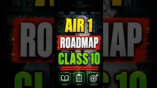 Thumbnail: 60% to Air 1 in Class 10 Roadmap 🔥| class 10 board exam 2026 | #shorts