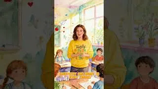 Thumbnail: 🍎 Teaching Is My Passion, The Classroom Is My Stage 💛 Teacher Sweatshirt #teacher