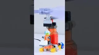 Thumbnail: 3D Lego Helicopter Blades! Making and Testing