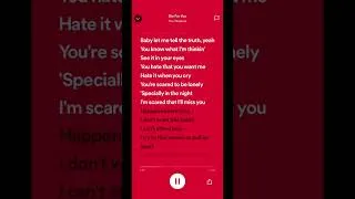 Thumbnail: die for you - the weeknd (sped up)