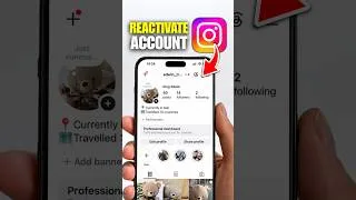 Thumbnail: How To Reactivate Instagram Account (Quick Guide)