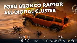 Thumbnail: Ford Bronco Raptor gets all-digital cluster