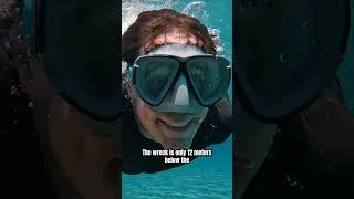 Thumbnail: Swimming to a Hidden Shipwreck in Syros, Greece 🇬🇷  #greekislands #syros #greektravel