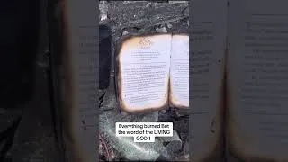 Thumbnail: Everything burned in the car except the Living Word #shorts