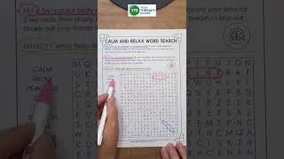 Thumbnail: Calm and Relax Word Search