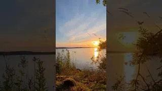 Thumbnail: Sunrise over Lohjanjärvi