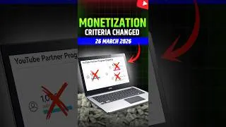 Thumbnail: YouTube Monetization Just Changed FOREVER! 💸 (500 Subs)