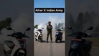 Thumbnail: Ather X INDIAN Army 🪖 #atherenergy #electricvehicle #automobile