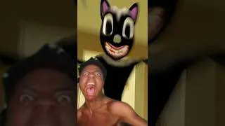 Thumbnail: ISHOWSPEED GETS JUMPSCARED BY CARTOON CAT😱 #shorts