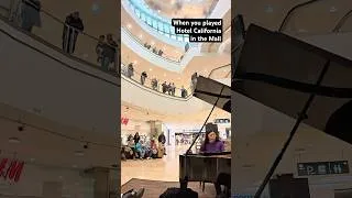 Thumbnail: When you played „Hotel California“ in the Shopping Mall