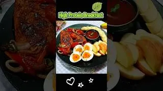 Thumbnail: High Protein Breakfast | Easy & Healthy Breakfast Idea | #highproteinbreakfast #breakfast #shorts