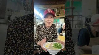Thumbnail: 78yo Master’s $4 Tonkotsu Ramen at 50yo Racetrack 🍜 #japanesefood