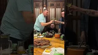 Thumbnail: Two British clients fearful of drinking in China