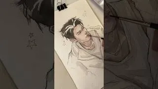 Thumbnail: ★☆ #process #ni_ki #watercolor #enhypen #enhypenfanart