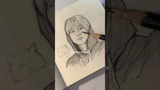 Thumbnail: wonie ₍^. .^₎⟆ #art #jungwon  #enhypen #drawing #sketch #enhypenfanart #sketchbook #artist #kpop