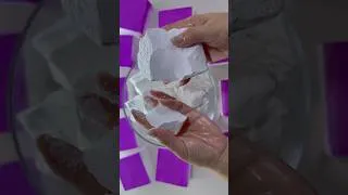 Thumbnail: Pure‑White Irregular Chalk丨Purple‑Sprayed Soft Gym Chalk ✨ASMR💜