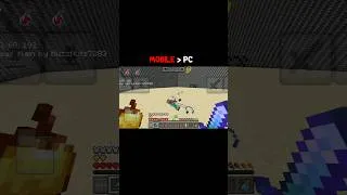 Thumbnail: Java PvP Montage on Mobile #minecraft #mcpe #shorts