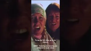 Thumbnail: ABBA - Knowing me, knowing you (Alternative music video)