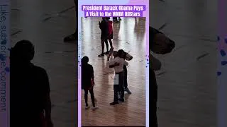 Thumbnail: President Barack Obama Pays A Visit to the WNBA AllStar