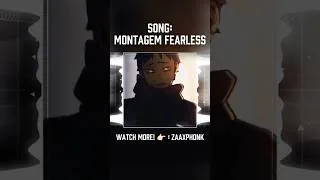 Thumbnail: MONTAGEM FEARLESS 🎶 #shorts #viral #fyp #edit #phonk
