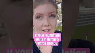 Thumbnail: If your foundation melts in humidity, watch this! #longlastingmakeup #sweatproofmakeup #makeupshorts