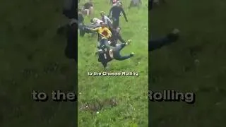 Thumbnail: I cheated to win the cheese rolling *again*