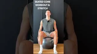 Thumbnail: Simple Seated Core Strengthening Workout For Seniors #seatedworkout #chairexercise  #seniorfitness