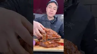 Thumbnail: MUKBANG EATING DELICIOUS GOAT HEAD CURRY #mukbang #asmreating #asmrsounds #eatingshow #shorts