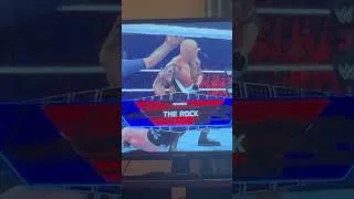 Thumbnail: The Rock Defeats Sami Zayn By Submission #shorts #wwe2k26 #gaming #wwegames #wwe2k
