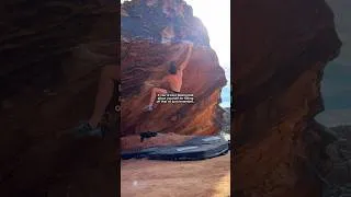 Thumbnail: You're farther behind than you think..  #climbing #bouldering #fyp #utah