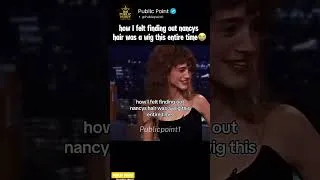 Thumbnail: how I felt finding out nancys hair was a wig this entire time😭