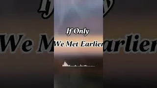 Thumbnail: If Only We Met Earlier #heartbreaksong #slowrock #music