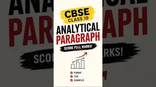 Thumbnail: Analytical Paragraph CBSE Class 10 Data Interpretation Trick #cbse #class10 #shorts #viral #trending