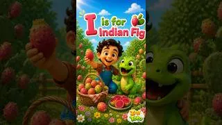 Thumbnail: Colorful Fruits Alphabet I J K L with Zed and Toto #abclearning #kidsshow #animation  #kidssongs