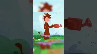 Thumbnail: Tee Learns How to Grow Flowers! 💐 #TeeAndMo #Shorts #Cartoons