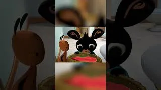 Thumbnail: Bing Dips His Cape In The Toilet 🧼 @BingBunny #Bing #Shorts #Cartoons